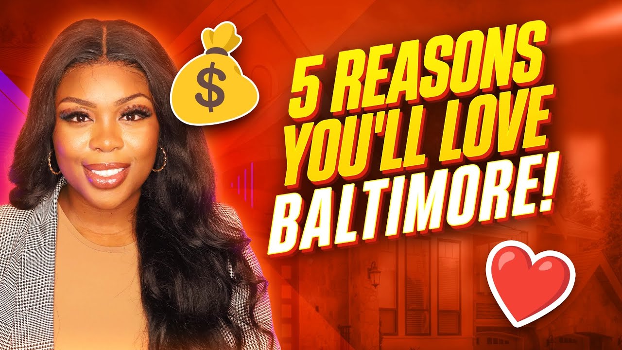 Top 5 Reasons to Move to Baltimore in 2025 | Affordable Living, Culture & More!