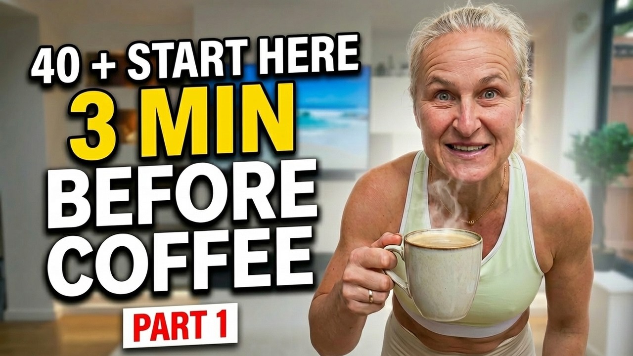 Women 40+ Start HERE | This 3-Min Morning Routine Before Coffee Works I Part1| 30-Day Challenge