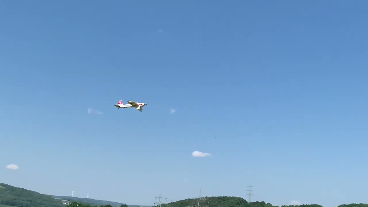 Acrostar MK2 XL im Seglerschlepp - Widi u. Thomas fliegen