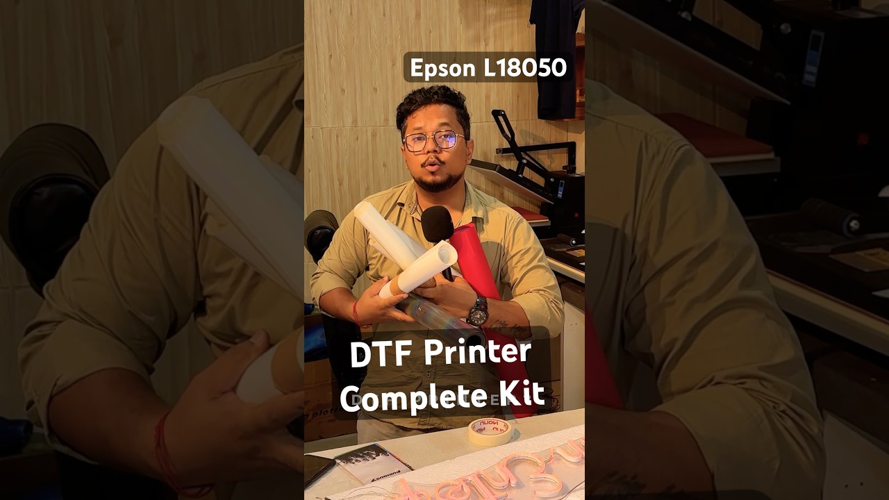 Epson L18050 DTF Printer -  Starter Kit