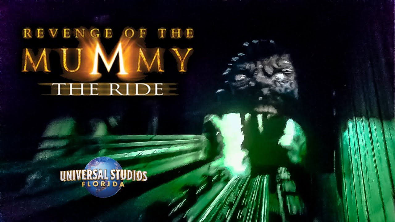 November 2021 Revenge of the Mummy Roller Coaster On Ride HD POV Universal Studios Florida Orlando