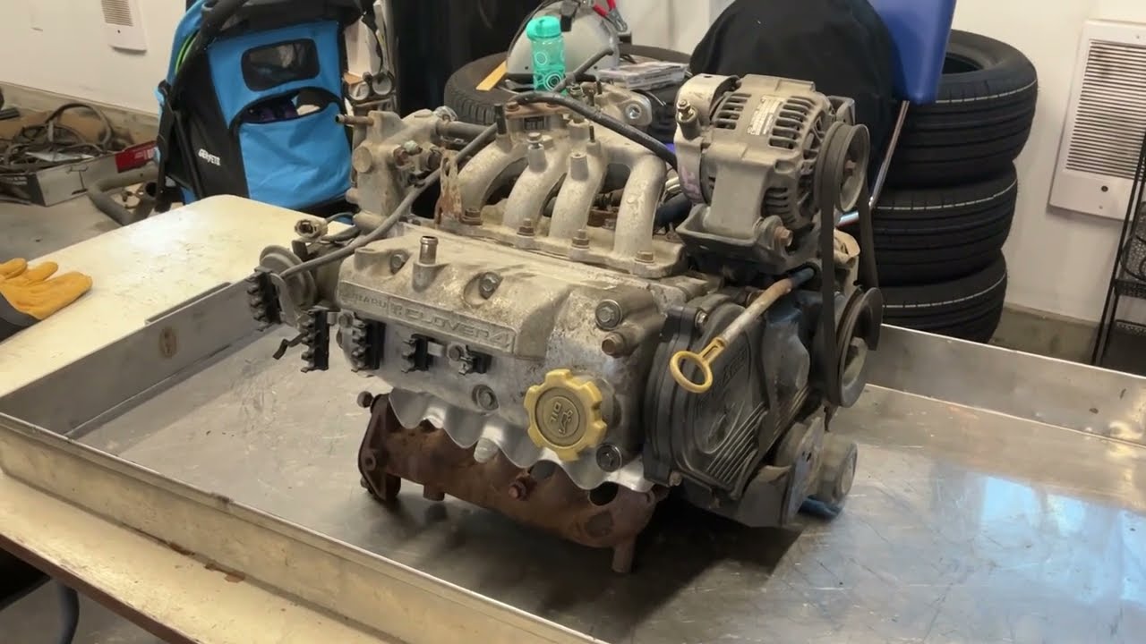 1992 Subaru Sambar engine rebuild part 1