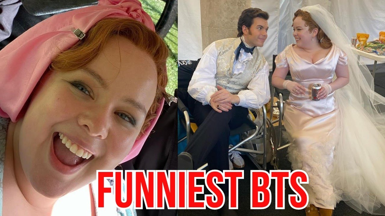 Bridgerton Season 3 New Behind The Scenes Clips, cast being funny on set😂😂