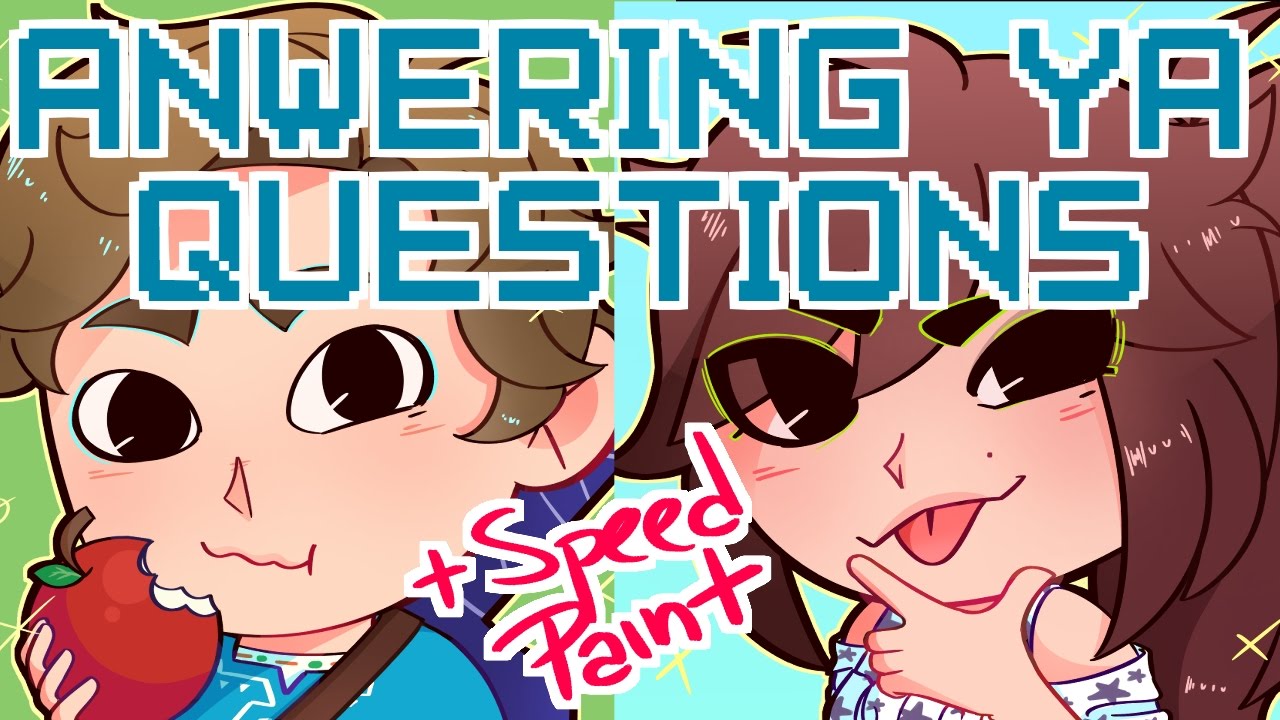 ANSWERING ART QUESTIONS [Part 1] ☆SpeedPaint☆