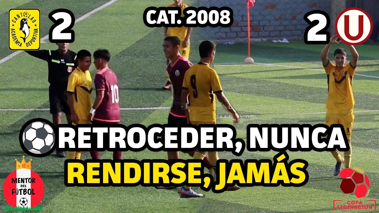 06-04-2024 ⚽🏆COPA FEDERACIÓN 🇵🇪 CANTOLAO 2-2 UNIVERSITARIO CAT. 2008