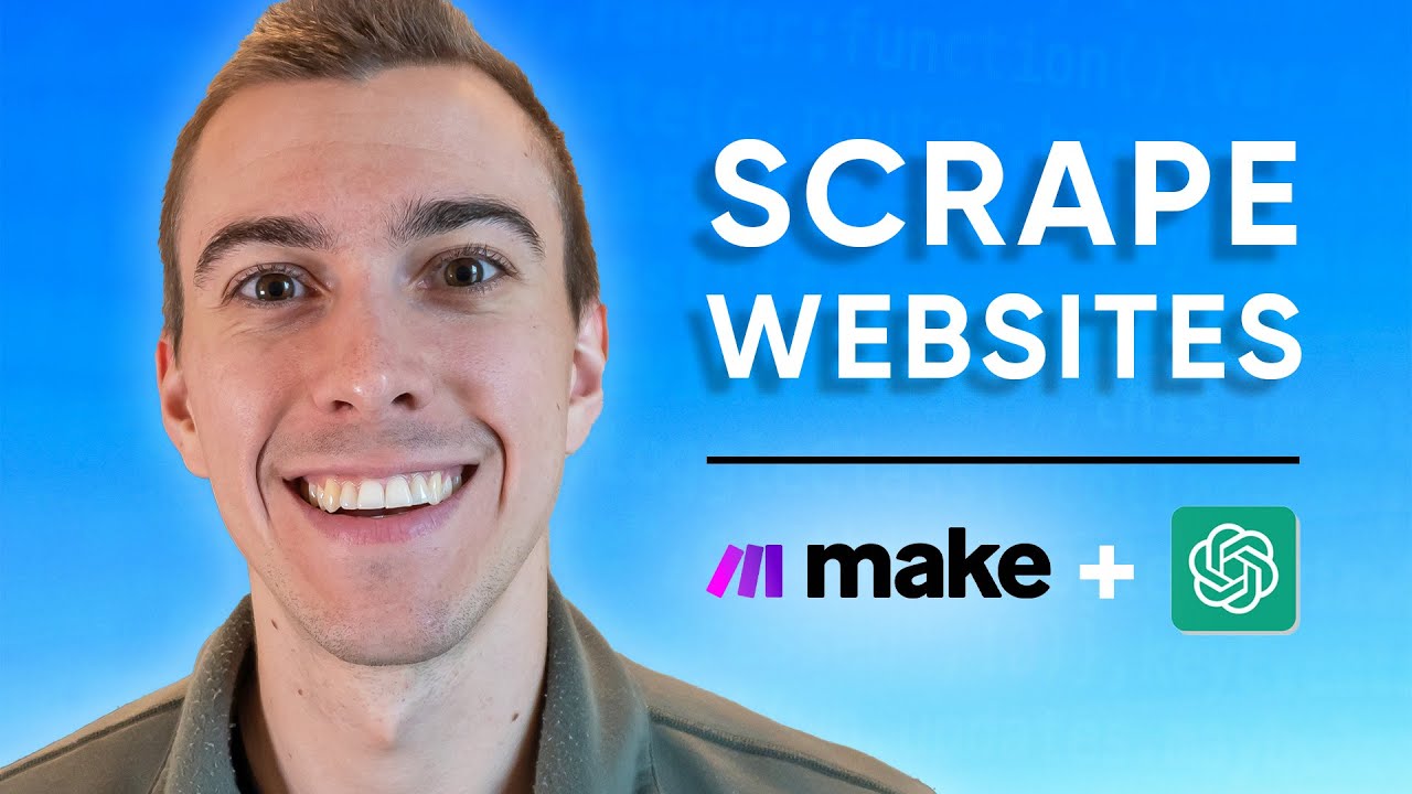 Build a Website Scraper with Make.com and ChatGPT in Minutes!