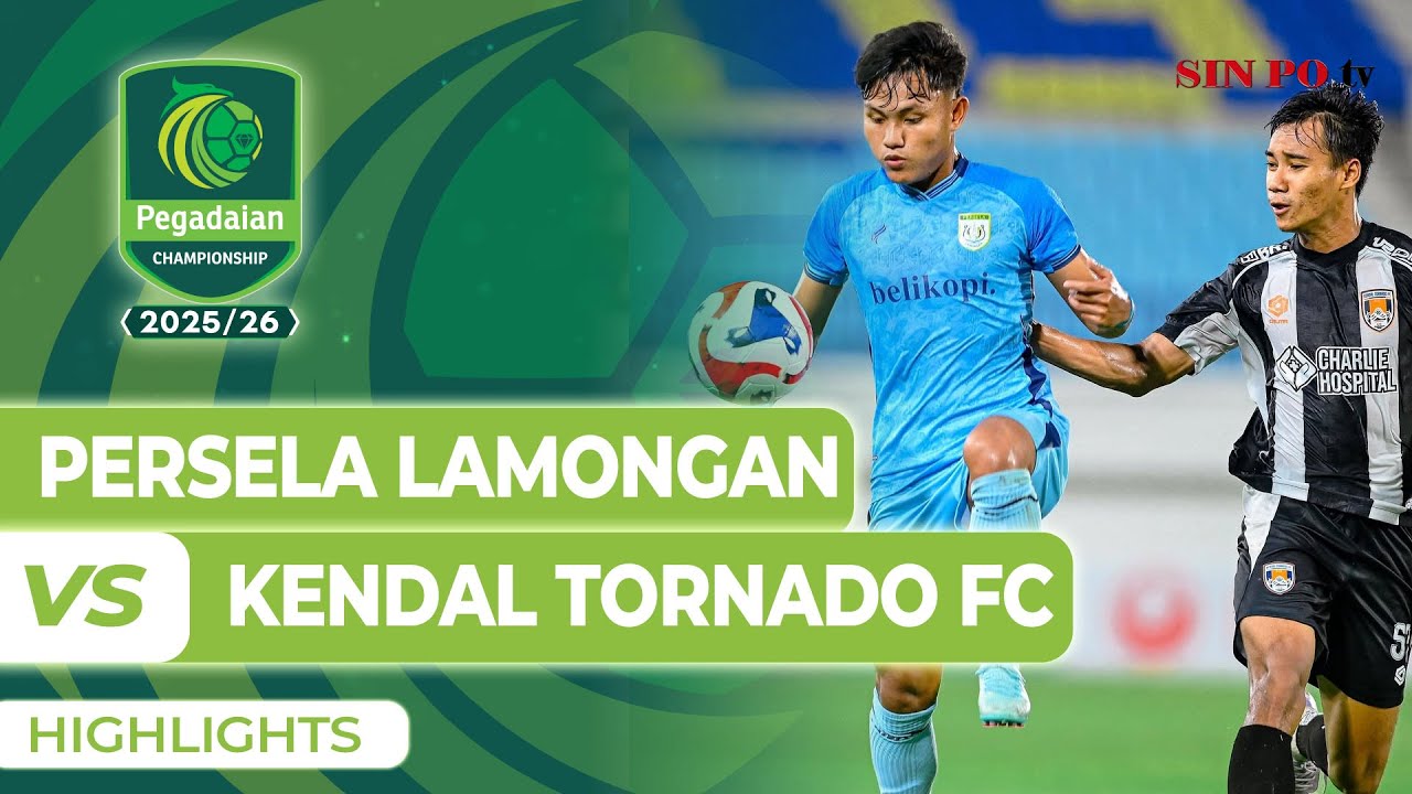 PERSELA Lamongan VS Kendal Tornado FC - Highlights | Pegadaian Championship 2025/26 #Pekan11