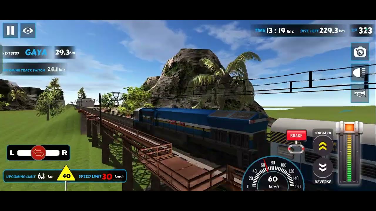 Prayagaraj to Gaya Junction | WAD-7 Engine | Rajdhani Express | #trainvideo #train