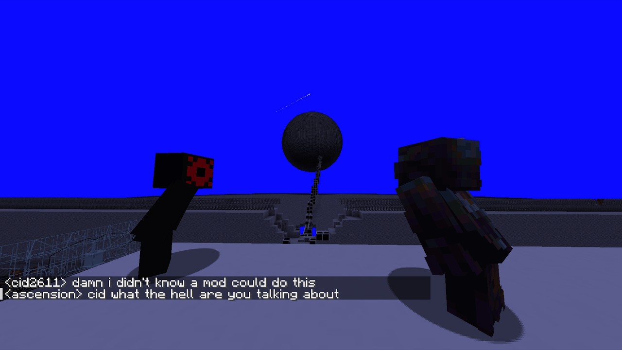 Minecraft ARG but the protagonist's mods are out of control