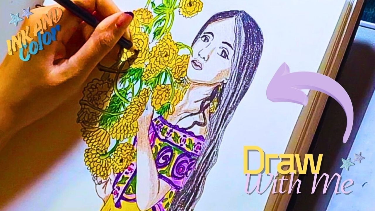 Color With Me / Latino-Inspired Art 🌺