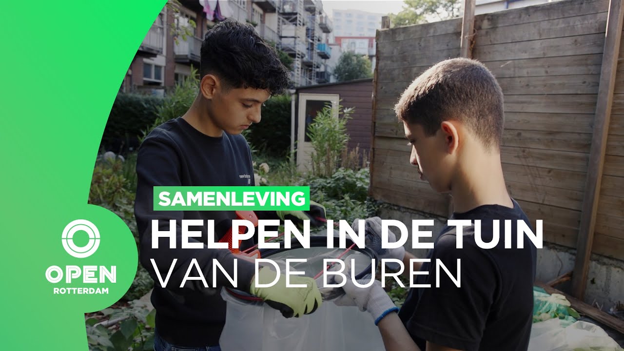 Jongeren uit de Afrikaanderwijk tuinieren voor ouderen | SAMENLEVING
