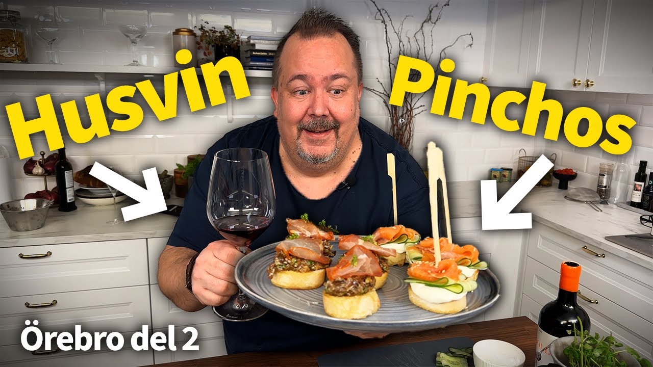 50-årigt vin & 5-minuters pinchos!  | Vinsmart TV med Mästerkocks-Nicke