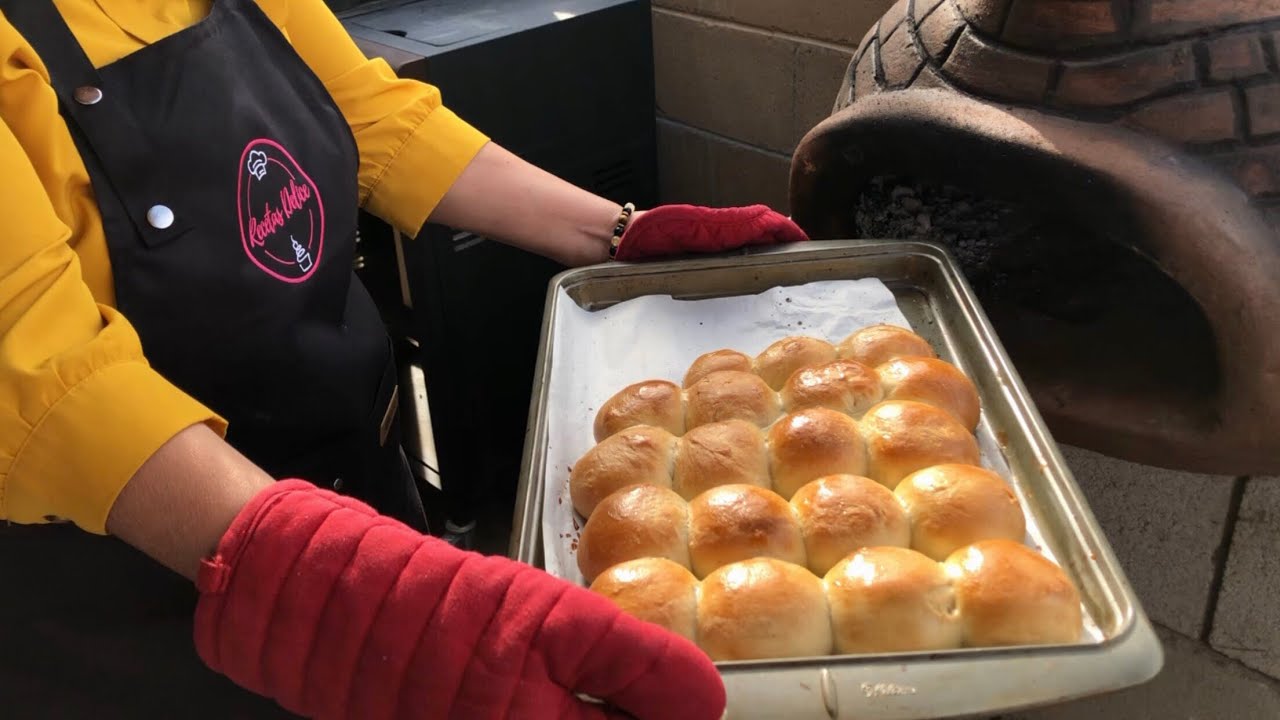 La mejor receta de PAN PARA FIESTAS en horno de barro 😍 (final inesperado)