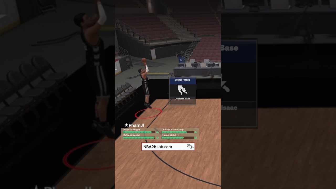 Best Jumpshot for 6&rsquo;10 to 7&rsquo;3 Builds on NBA 2K24: Green Window Shooting Tips #2k #2k24 #nba2k24