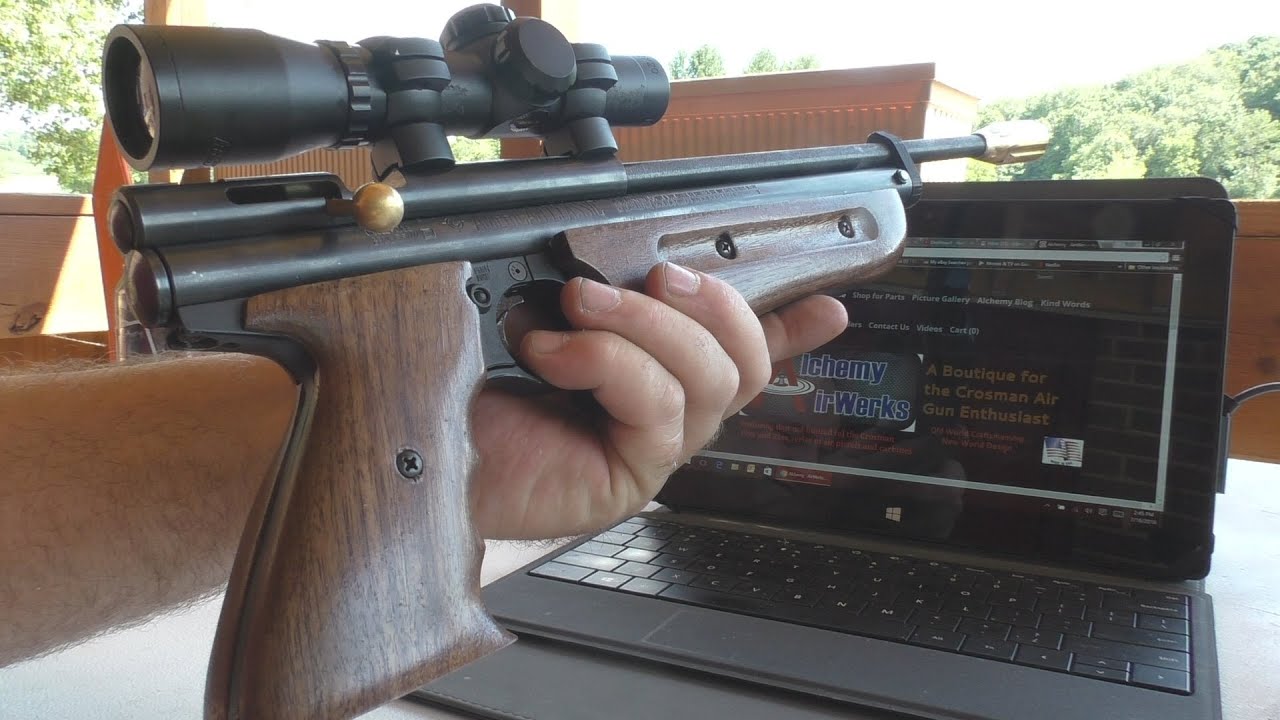 Модификации и тест хронографа Crosman 1322