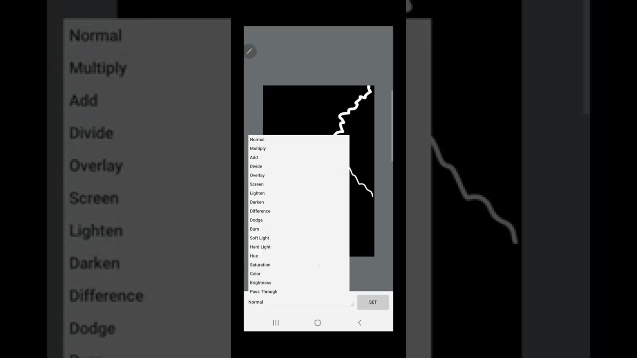 How to draw Lightning with MediBang paint on your Android device.
