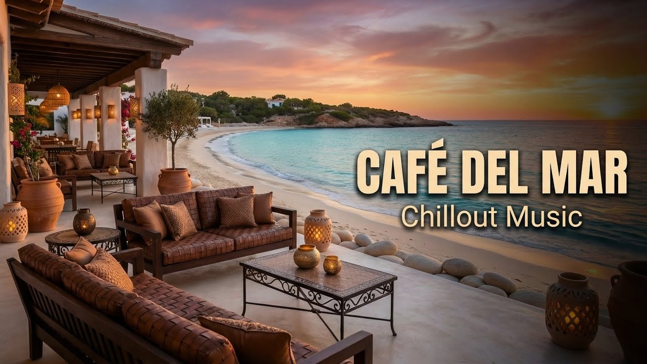 Beach & Lounge Chillout | Chillout Lounge for Stress Relief & Ease | Mediterranean Terrace Mix 2026