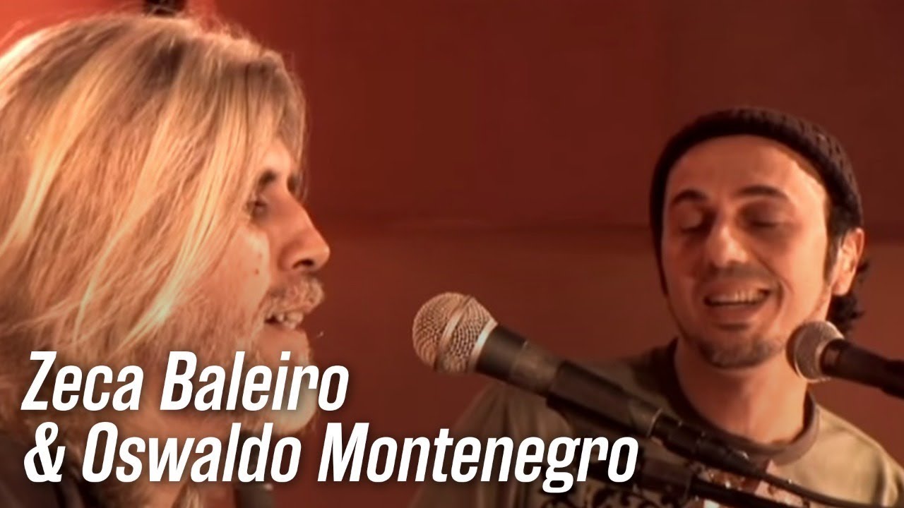 Oswaldo Montenegro e Zeca Baleiro cantam 