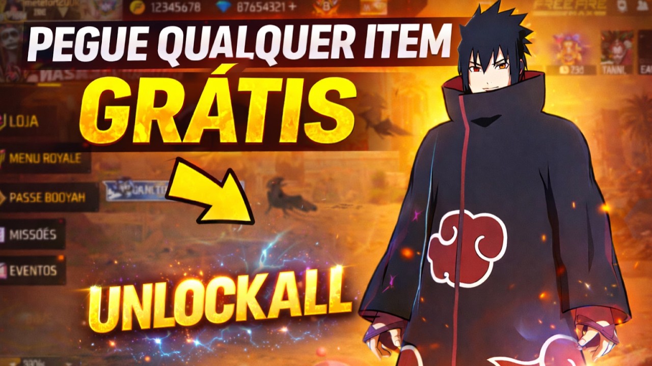 PEGA NA PARTIDA! UNLOCK ALL NOVA ATUALIZA&Ccedil;&Atilde;O ENVIANDO PRESENTE (ANDROID E PC ,ATUALIZADO UNLOCK) ✅