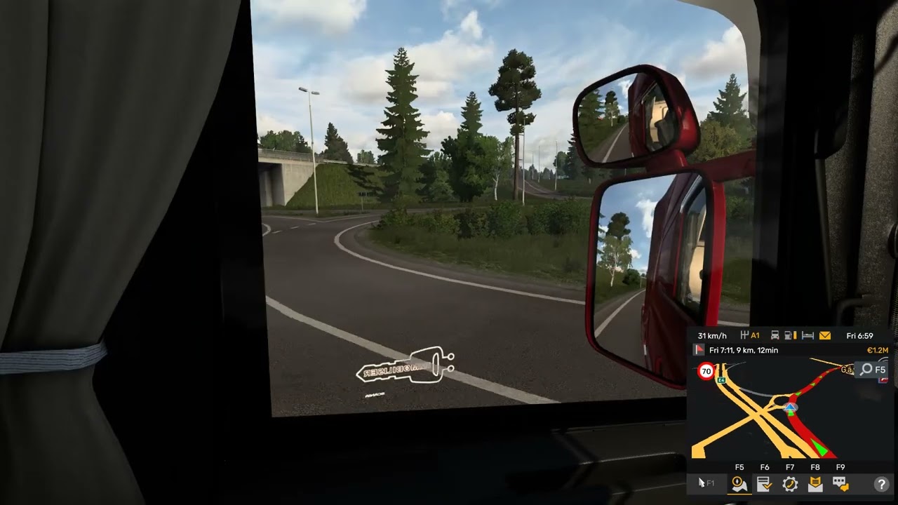 ASMR drive from Uppsala to Gävle