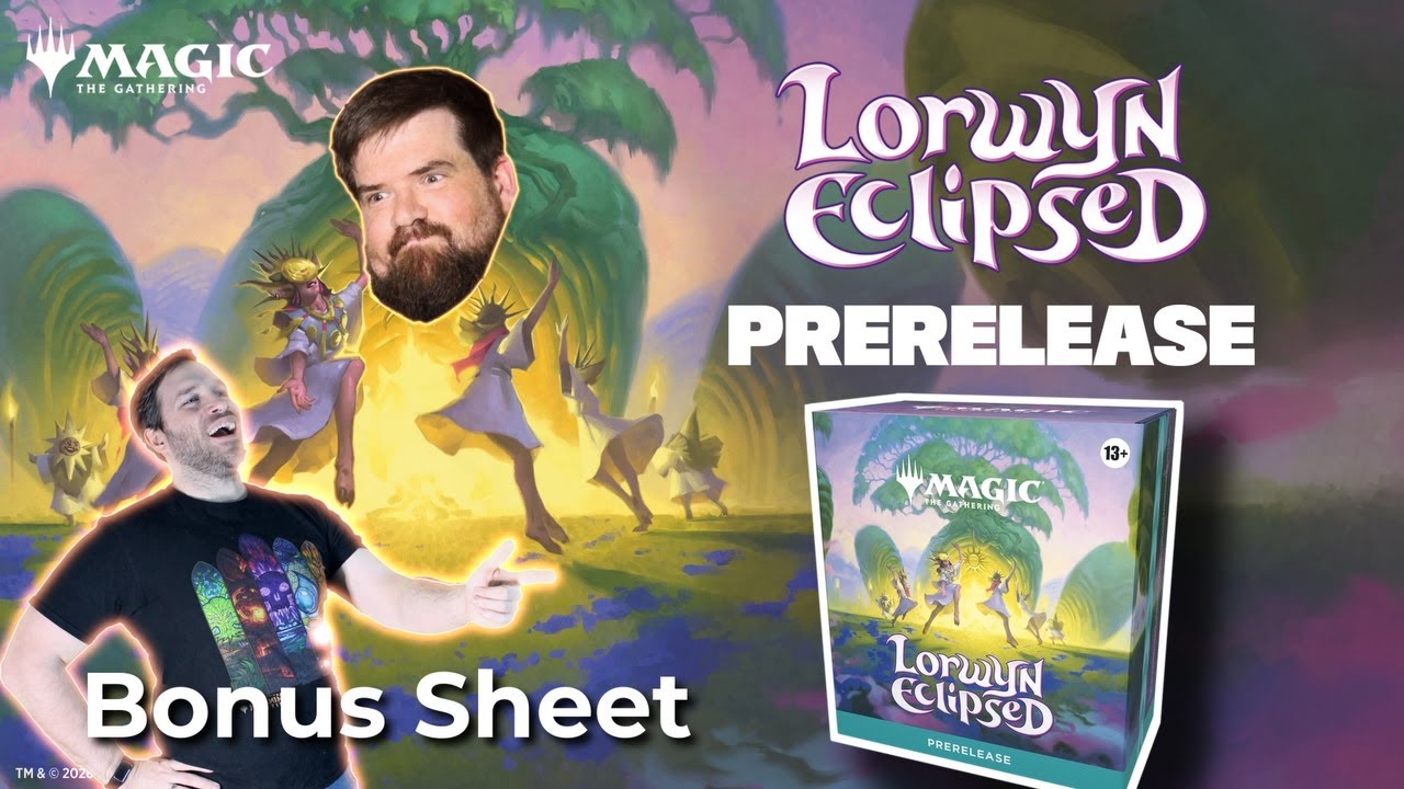 The Lorwyn Eclipsed Prerelease at home | Sealed Magic: The Gathering Gameplay | Bonus Sheet EP 05