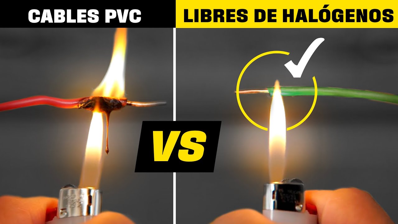 Cables libres de halógenos vs. PVC I Lo Mejor