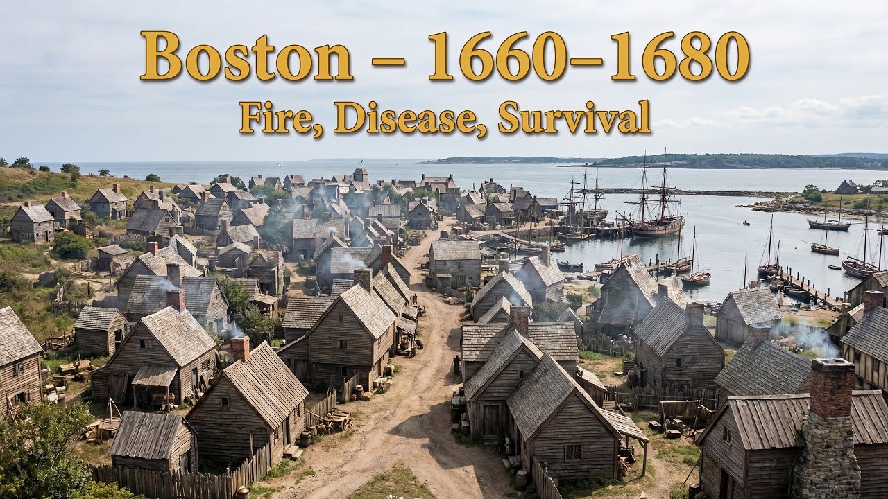 Boston 1660–1680 Fire, Disease, and Survival