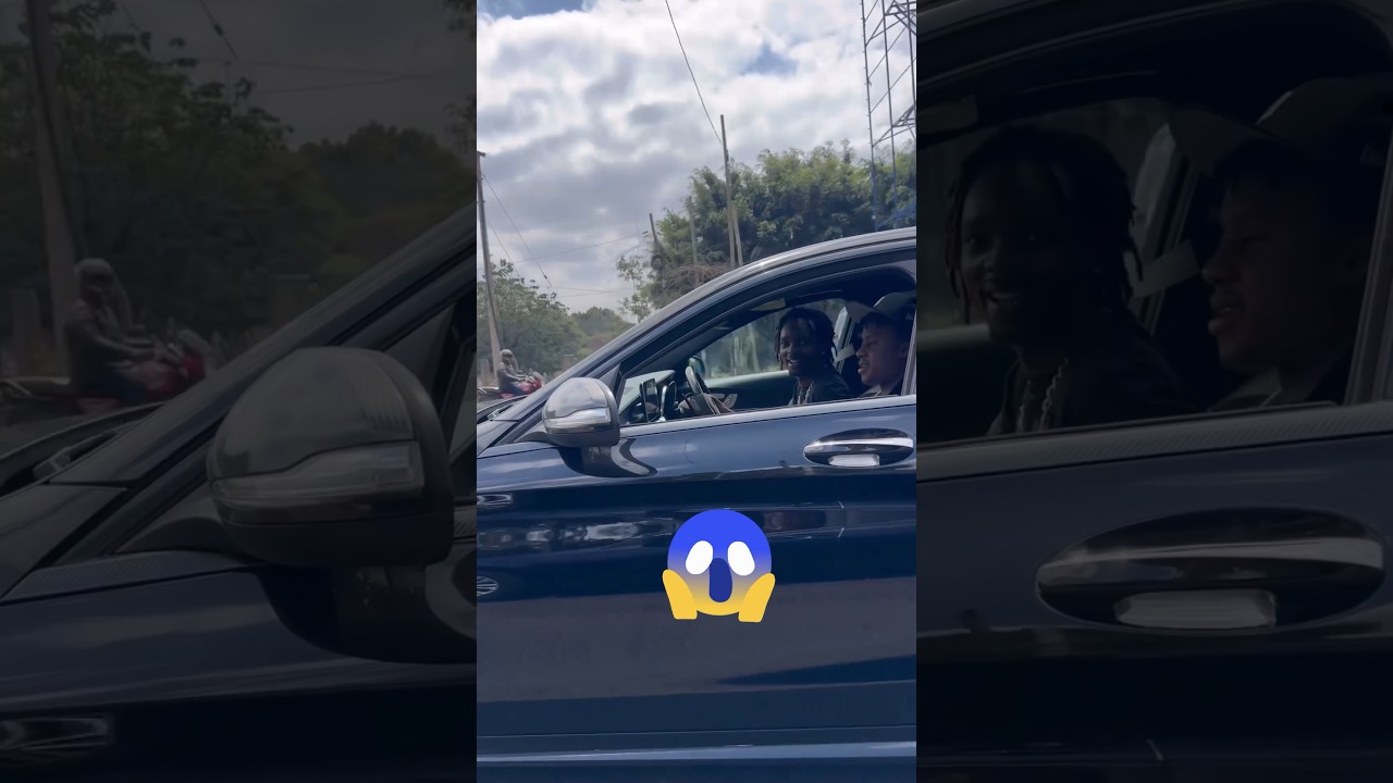 Hear what Lil Maina really said while we were rollin&rsquo;. 🎤🚗💬 #lilmaina #kenya #hiphop
