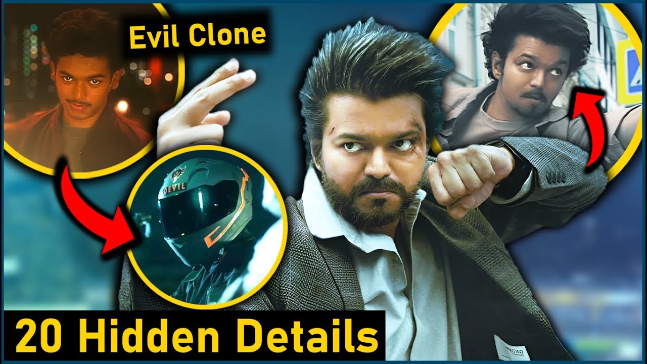Evil Clone👿? | The GOAT Trailer Breakdown and Hidden Details