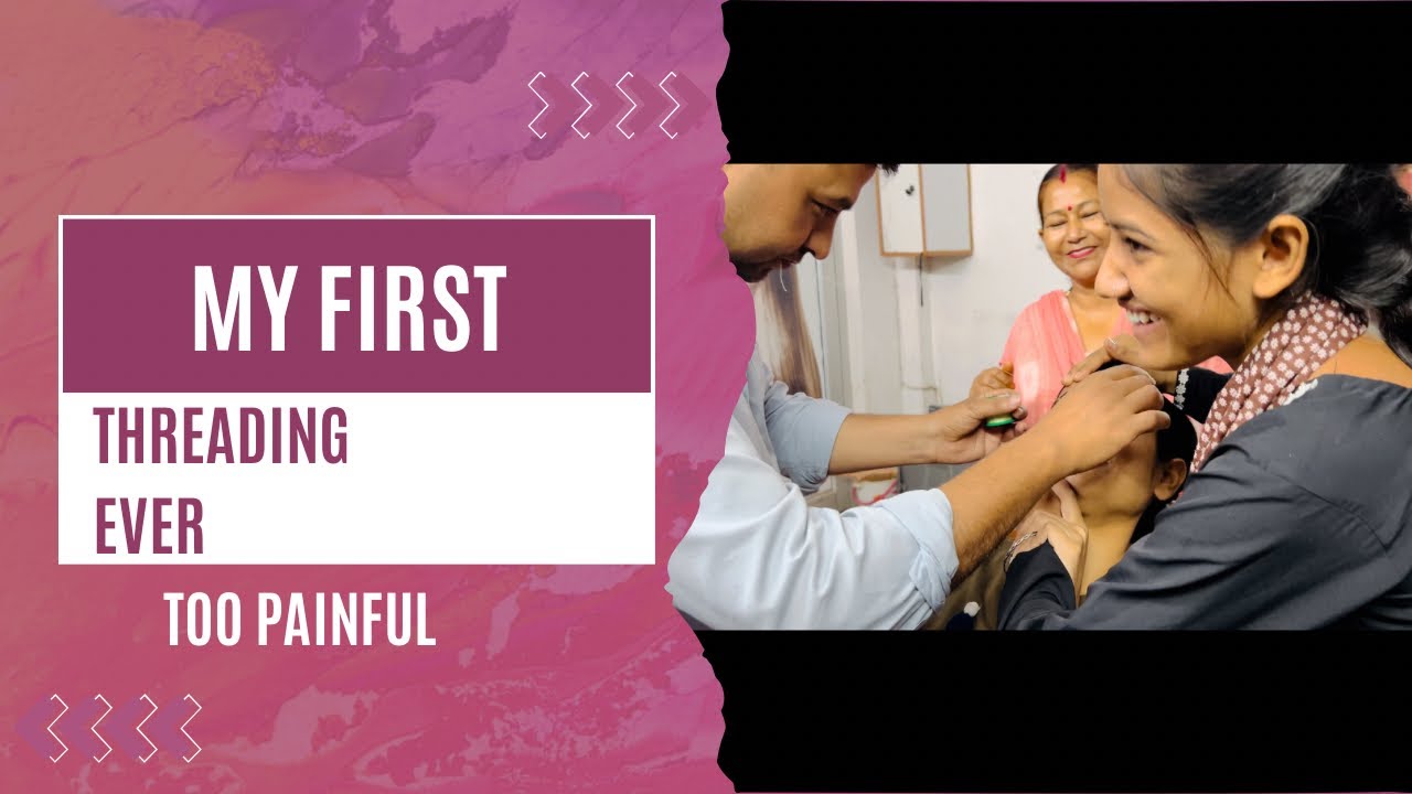 First time threading 😢 | Bad decision | Suhani Sharma | Painful experience