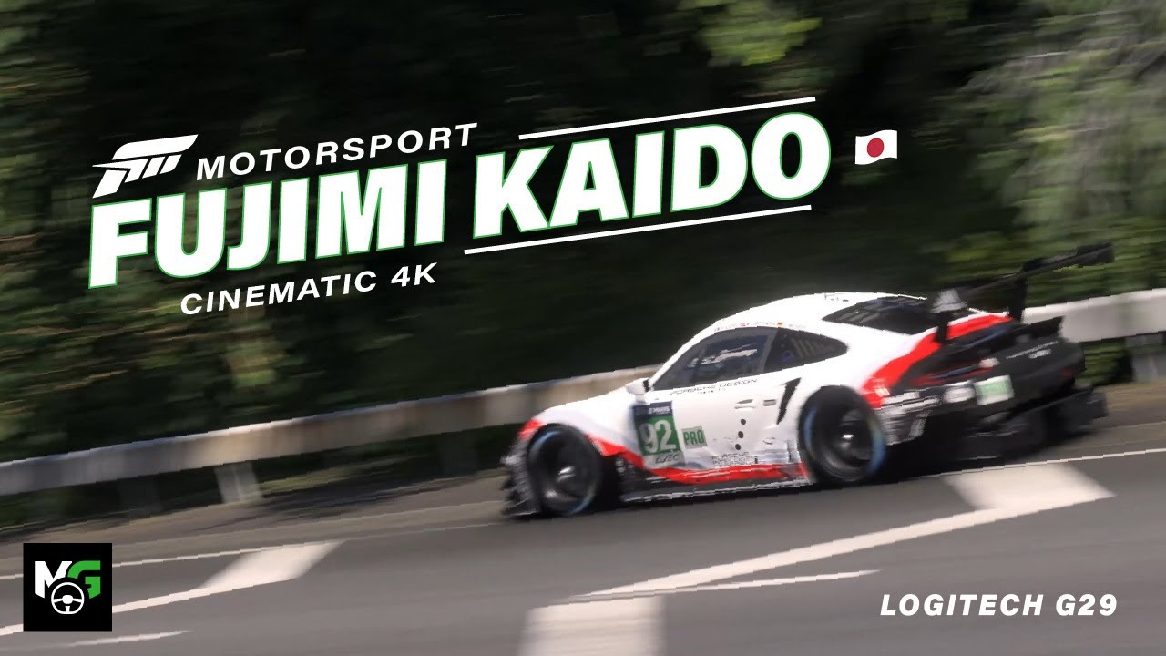Forza Motorsport | Fujimi Kaido Full Circuit | Porsche 911 RSR (Logitech G29)