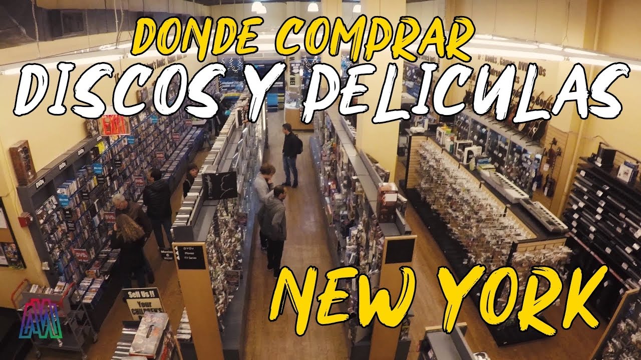 ¿Donde comprar discos y películas? | New York - META