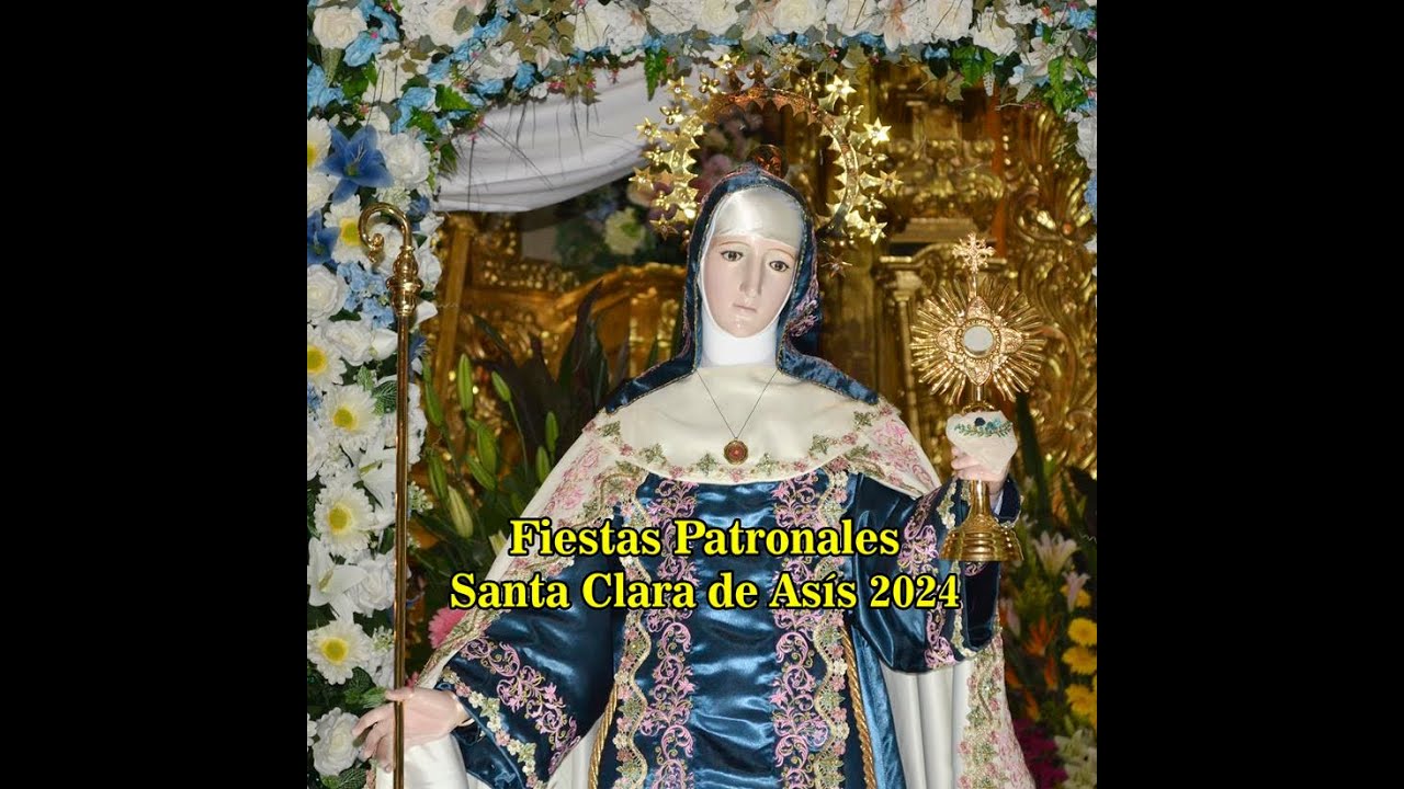FIESTAS PATRONALES Santa Clara de Asís 2024 1er tapete