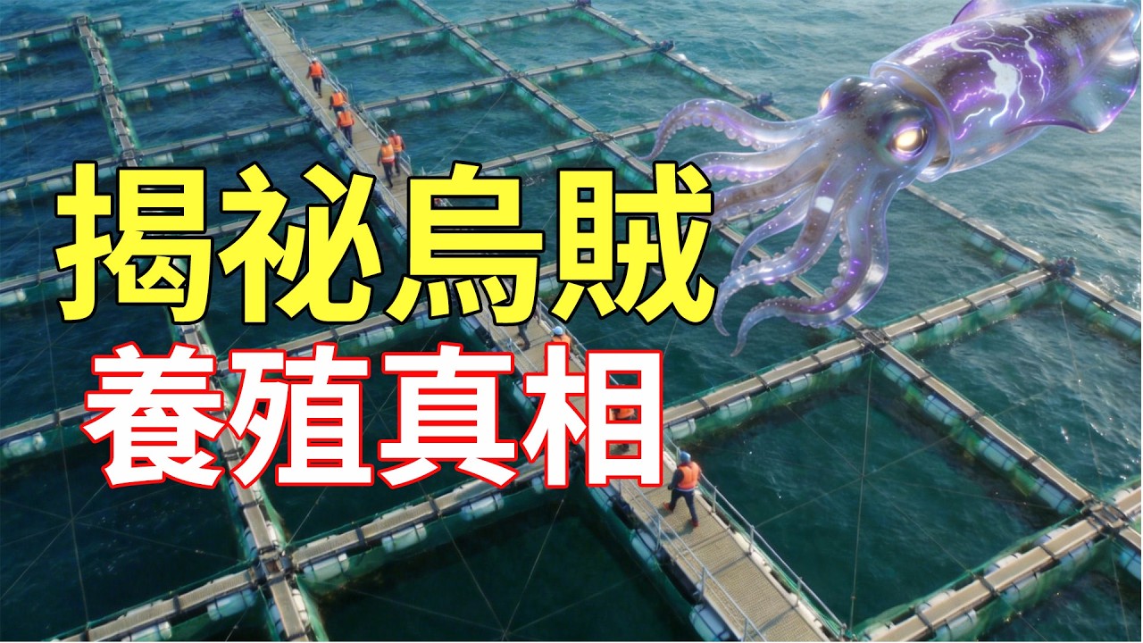揭秘烏賊「不为人知」的秘密：這場高「难」度的養殖過程，会讓你大開眼界#烏賊#海鮮#養殖技術#科普#大開眼界#海洋生物