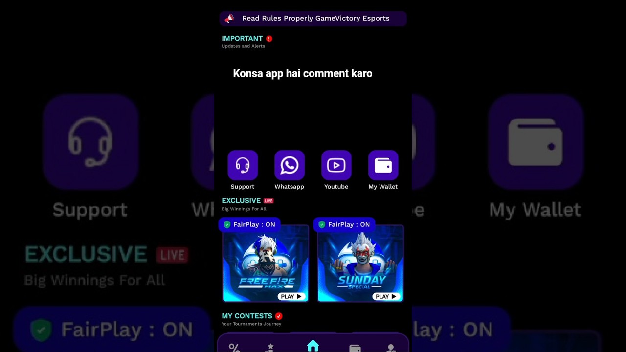 game victory app