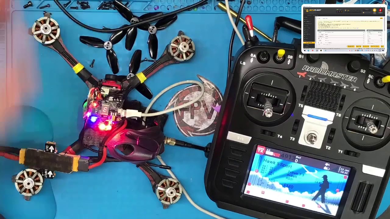 Emax Hawk 5 Sport Pro Setup Firmware Smart Audio Info from Cyclone FPV