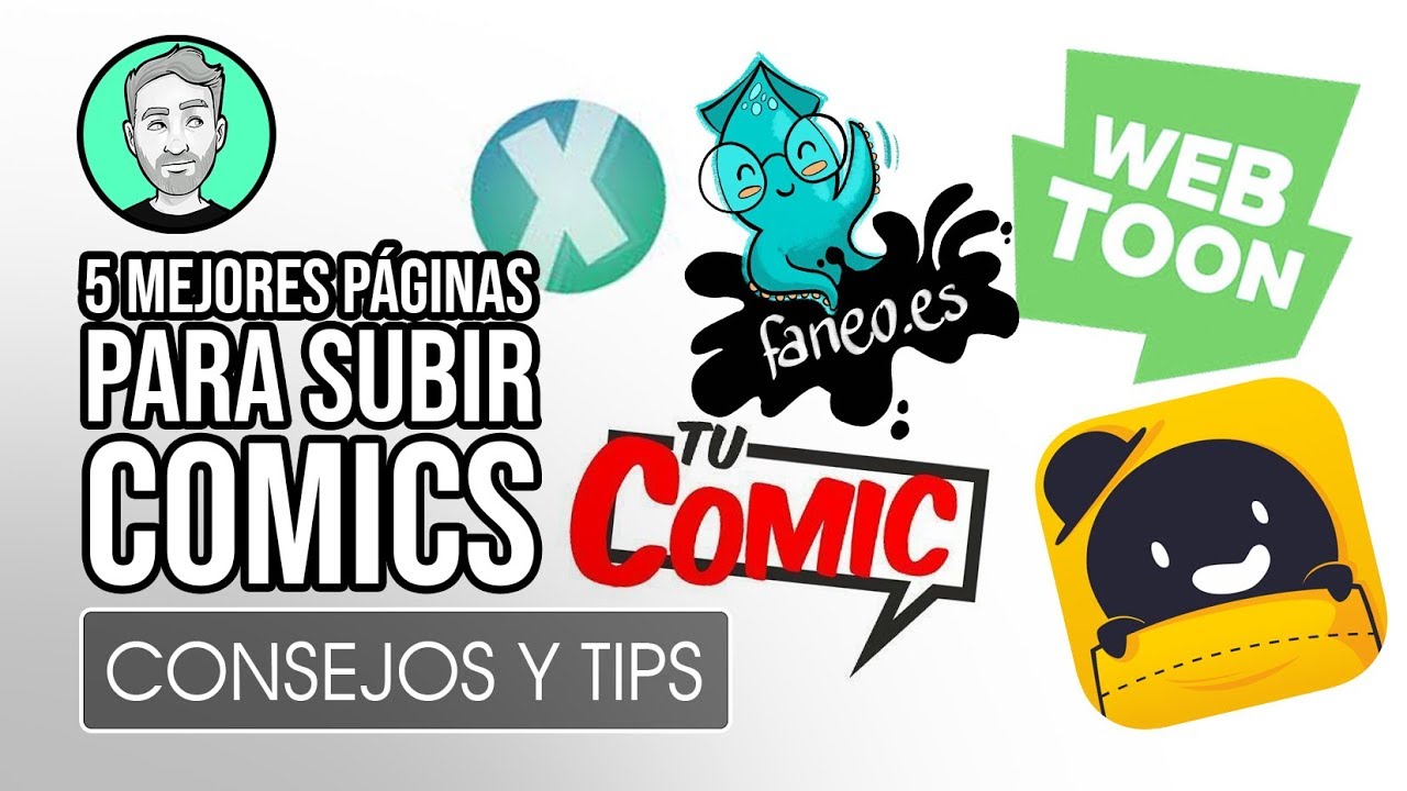 5 mejores páginas para subir tus cómics