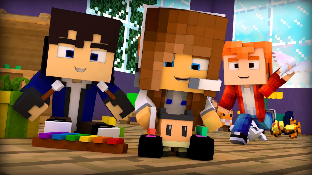 Minecraft: SKYWARS DE YOUTUBERS BEBÊS!