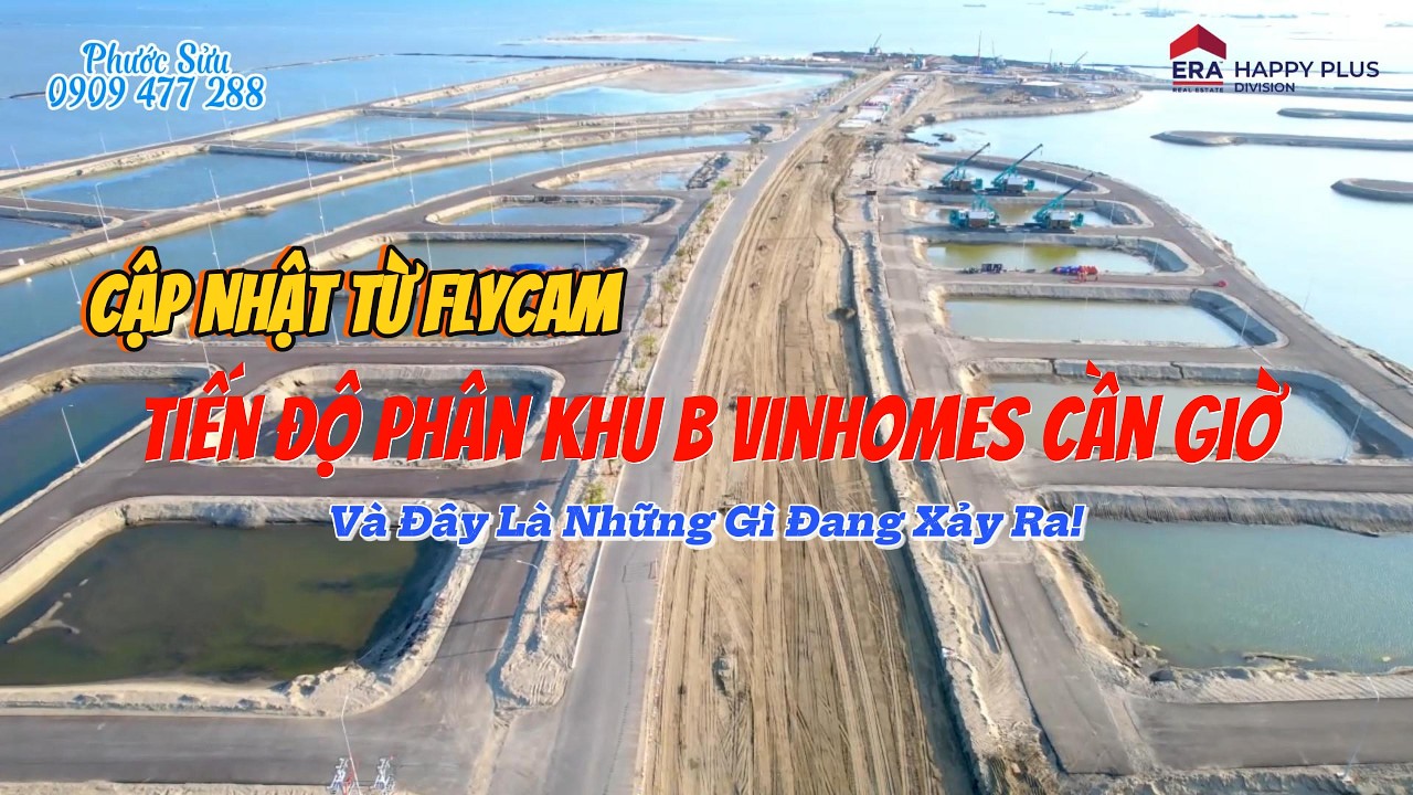 🔥 SỰ THẬT BÊN TRONG CÔNG TRƯỜNG VINHOMES CẦN GIỜ 2026 | Phân Khu B Đang Thay Đổi Bất Ngờ!