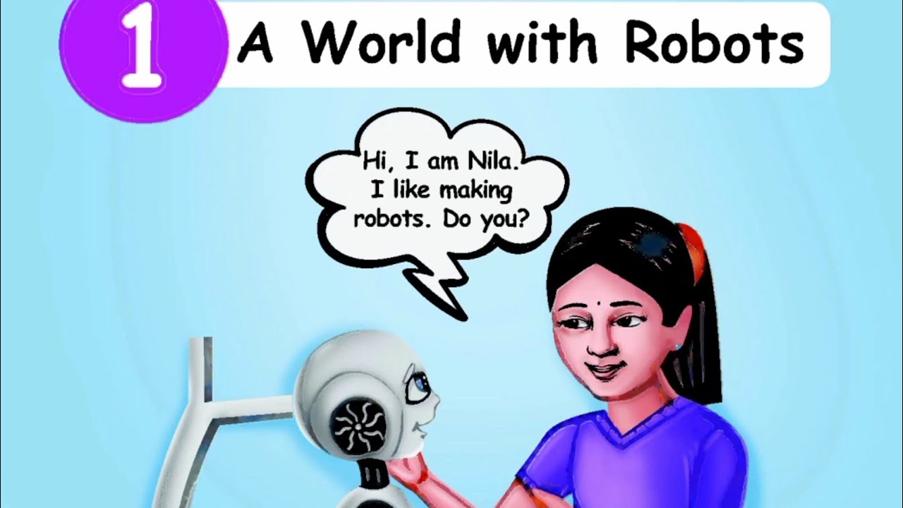 4th Standard English Term 1 Lesson 1: A World with Robots