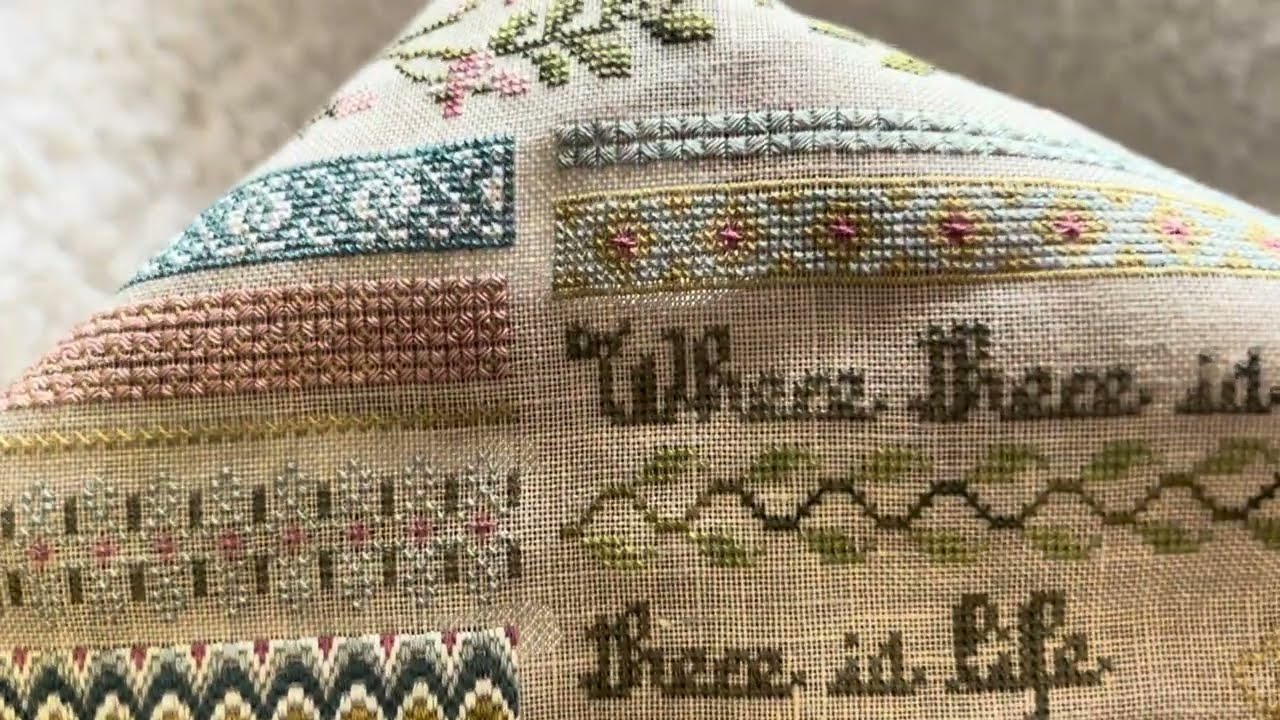 # 67 Крестик влог🌷🍒🌸 Lavander & Lace. Samplers not forgotten. Teresa Kogut. 
