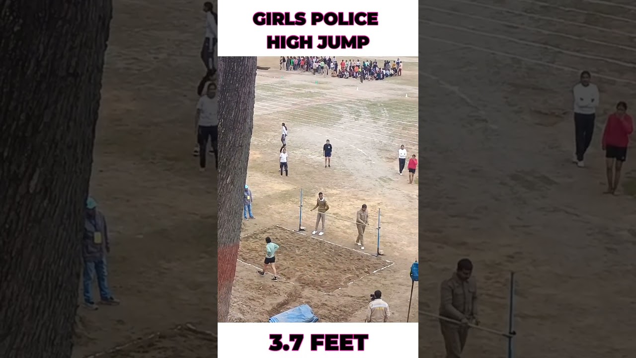 POLICE GIRLS HIGH JUMP TEST