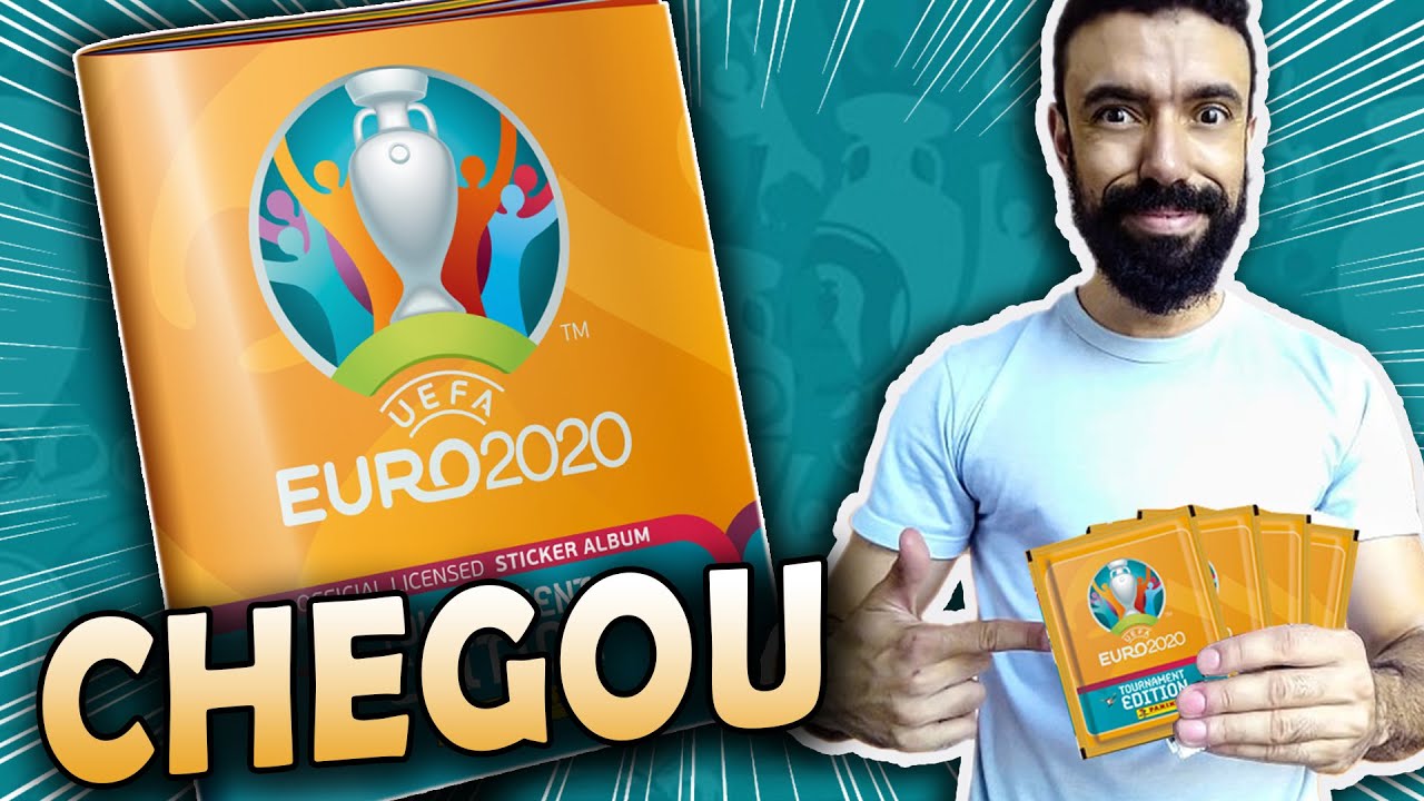 EURO 2020 - ÁLBUM de FIGURINHAS da PANINI - Conheça essa coleção
