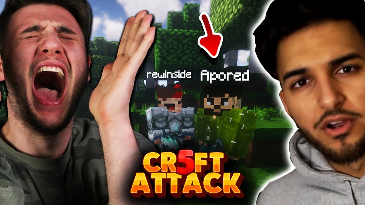 APORED kommt in Craft Attack LIVESTREAM und Urteilt 😂 Craft Attack 5 #4