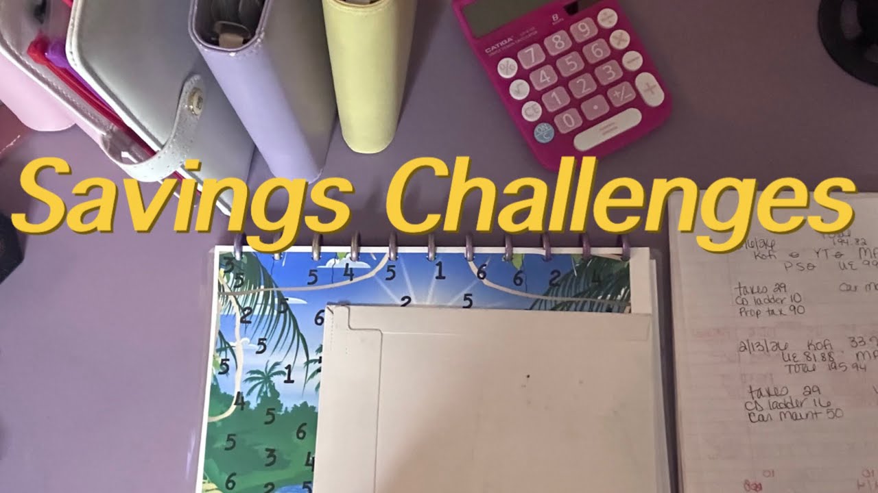 Side Hustle & Savings Challenges! #debtfreejourney #singlemom 