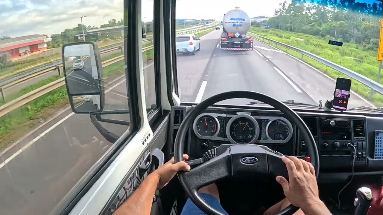 POV / Ford cargo 4532 / Câmera na cabeça 