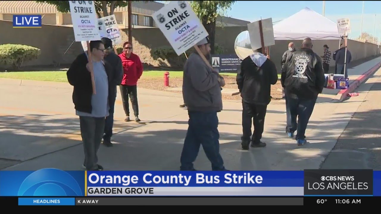 Bus service shuts down after union announces strike against OCTA