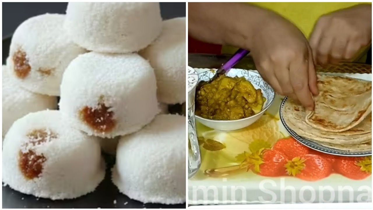 হাজবেন্ডের পছন্দের সকালের নাস্তা গরম গরম ভাপা পিঠা সহজ রেসিপি ‼️Jesmin shopna  vIog//