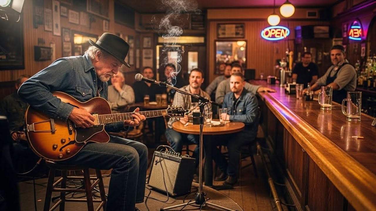 BB King Style Slow Blues Guitar | Late Night Blues & Smooth Vibes