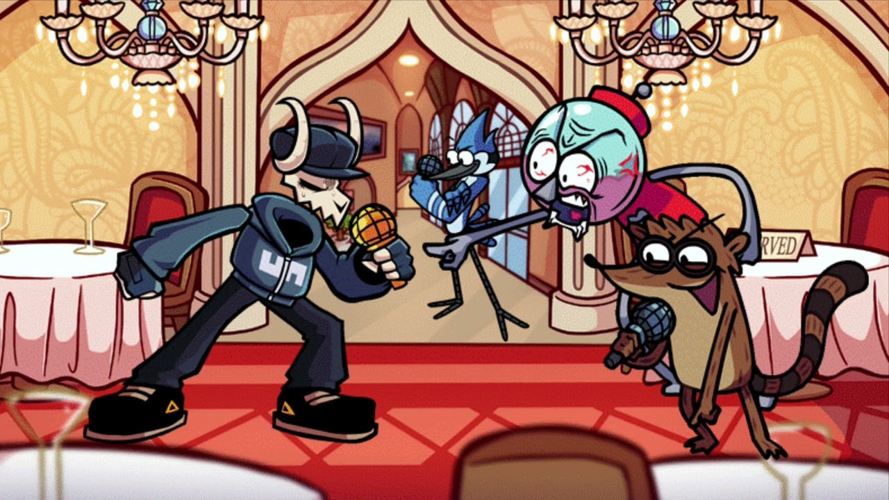 FNF Mashup: Regular Show vs Tabi (Week 1) + INST AND VOCALS